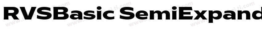 RVSBasic SemiExpande字体转换